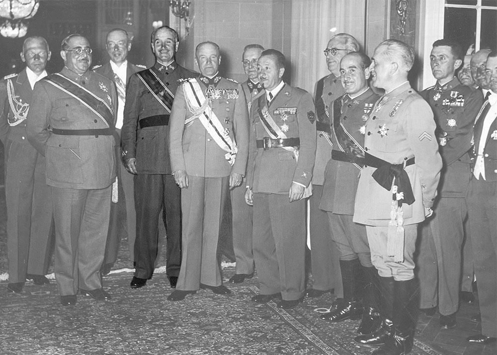 Gonzalo Queipo de Llano en Berlín 1939