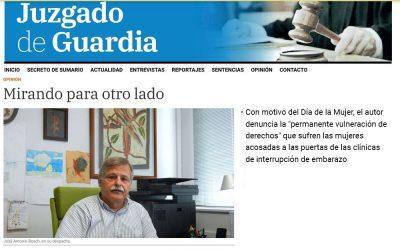 Interrupción del embarazo y mirando para otro lado