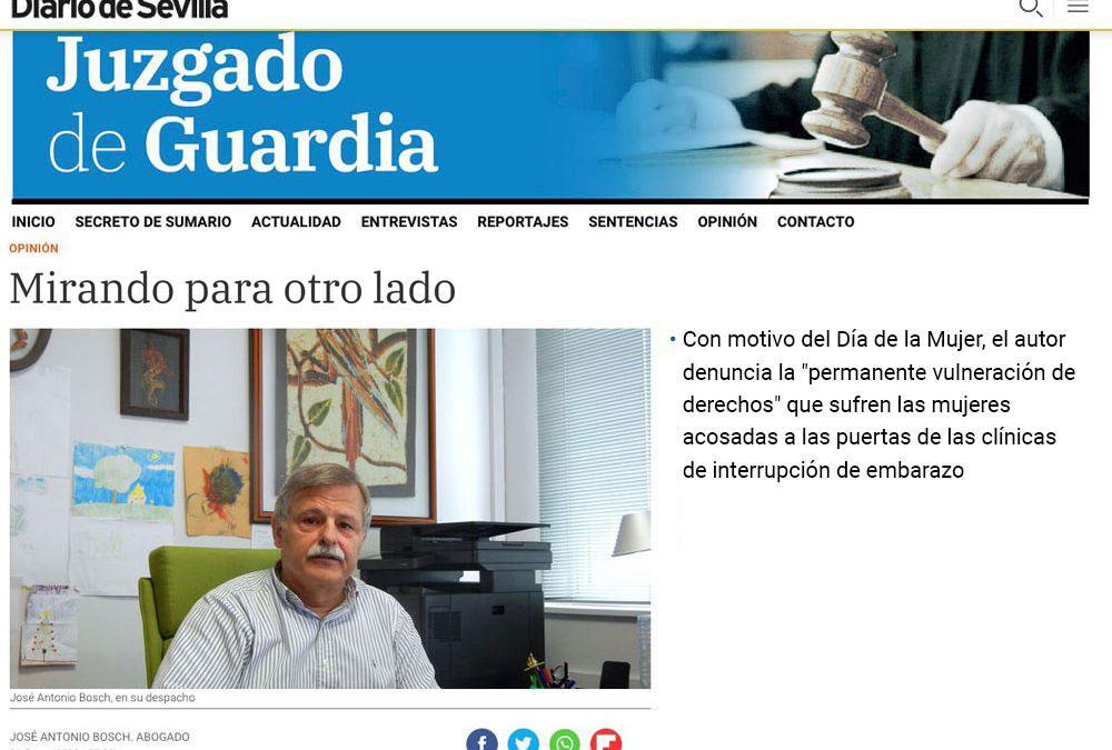 Interrupción del embarazo y mirando para otro lado